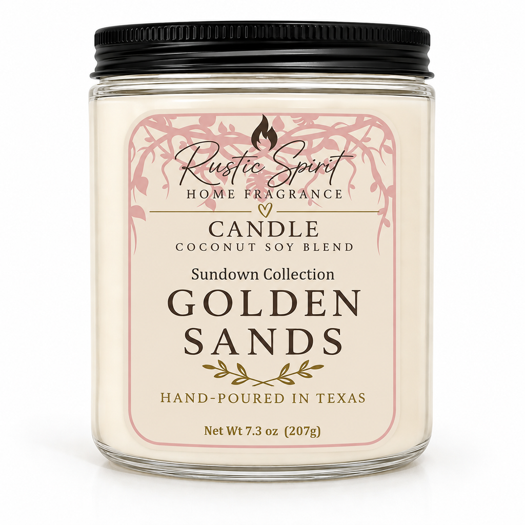 8 oz Coconut Soy Candle | 45–55 Hour Burn